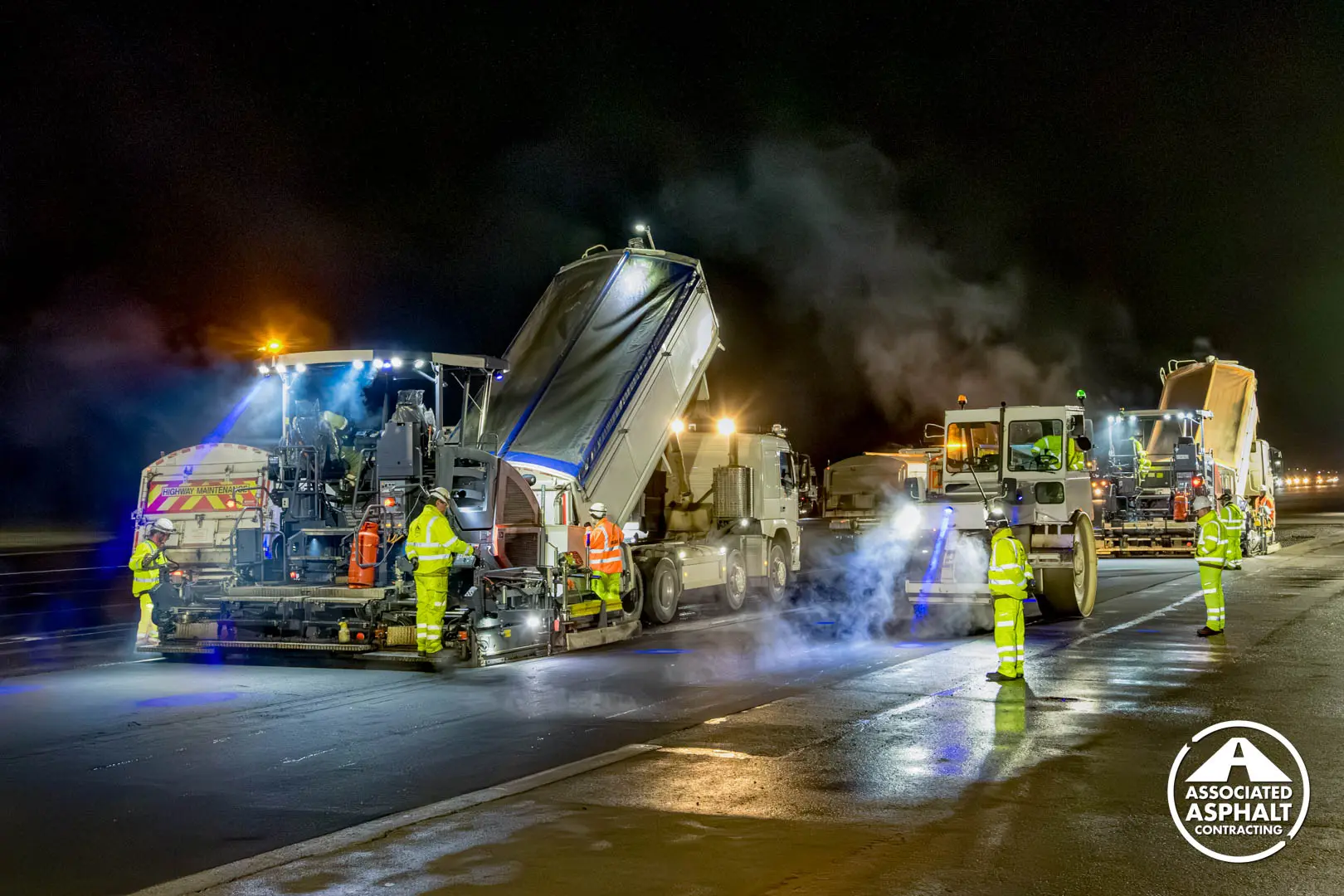 Airfields asphalt working