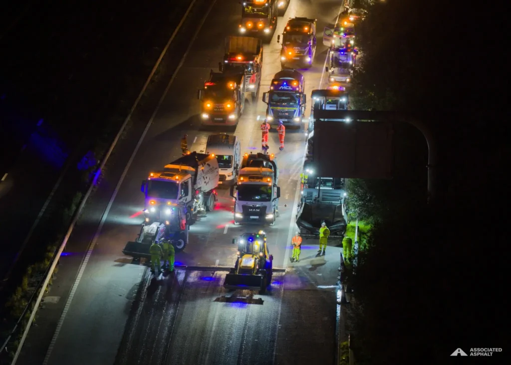 Highways - Associated asphalt