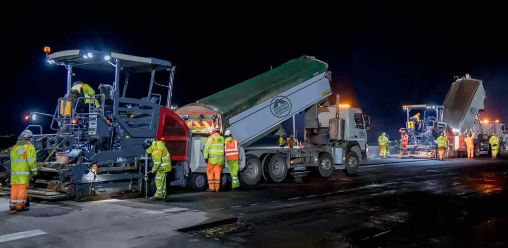 AA Runway resurfacing