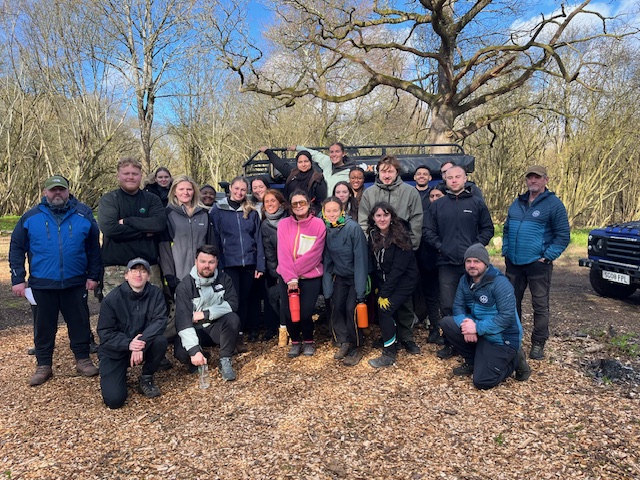 Group Photo with Veterans In Action